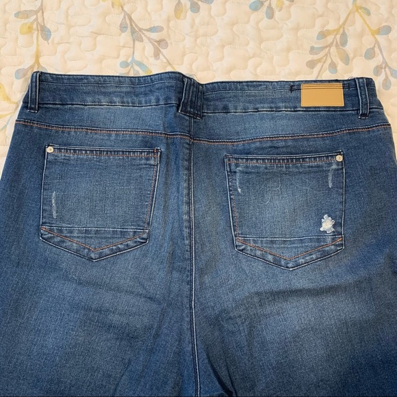 Rocks & Indigo Distressed Skinny Jeans size 24 - Picture 7 of 10